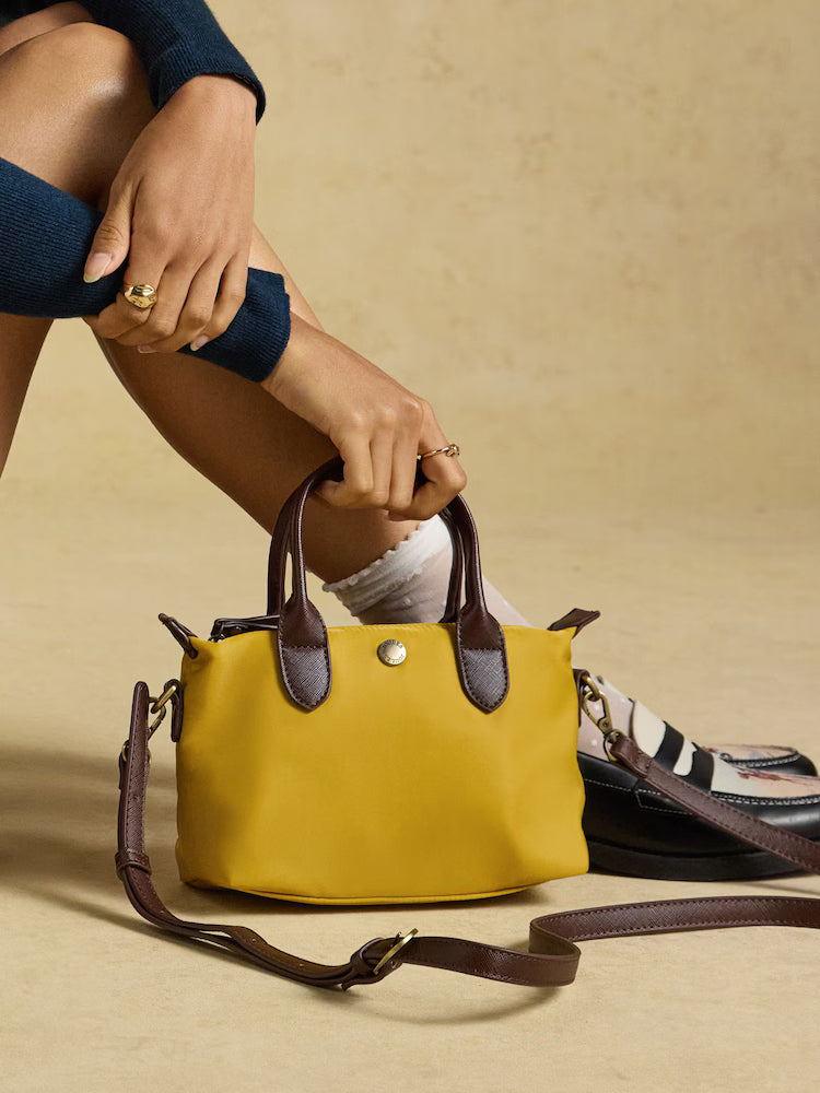 Mini Yellow Crossbody Handbag