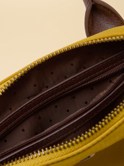 Mini Yellow Crossbody Handbag
