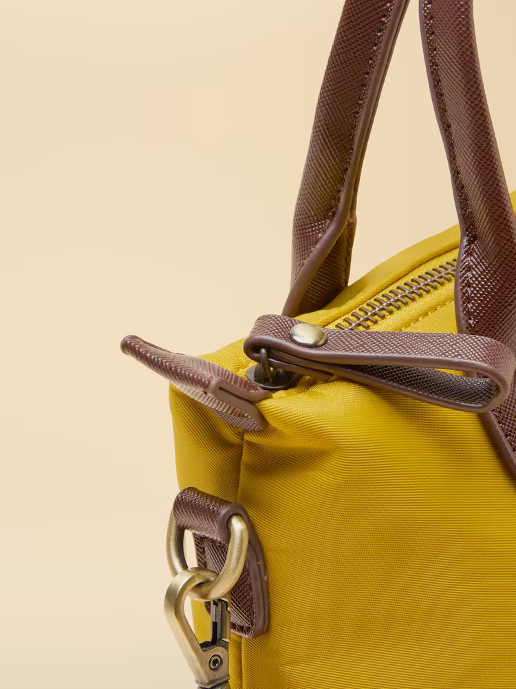 Mini Yellow Crossbody Handbag