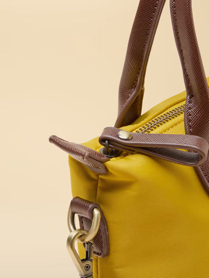 Mini Yellow Crossbody Handbag