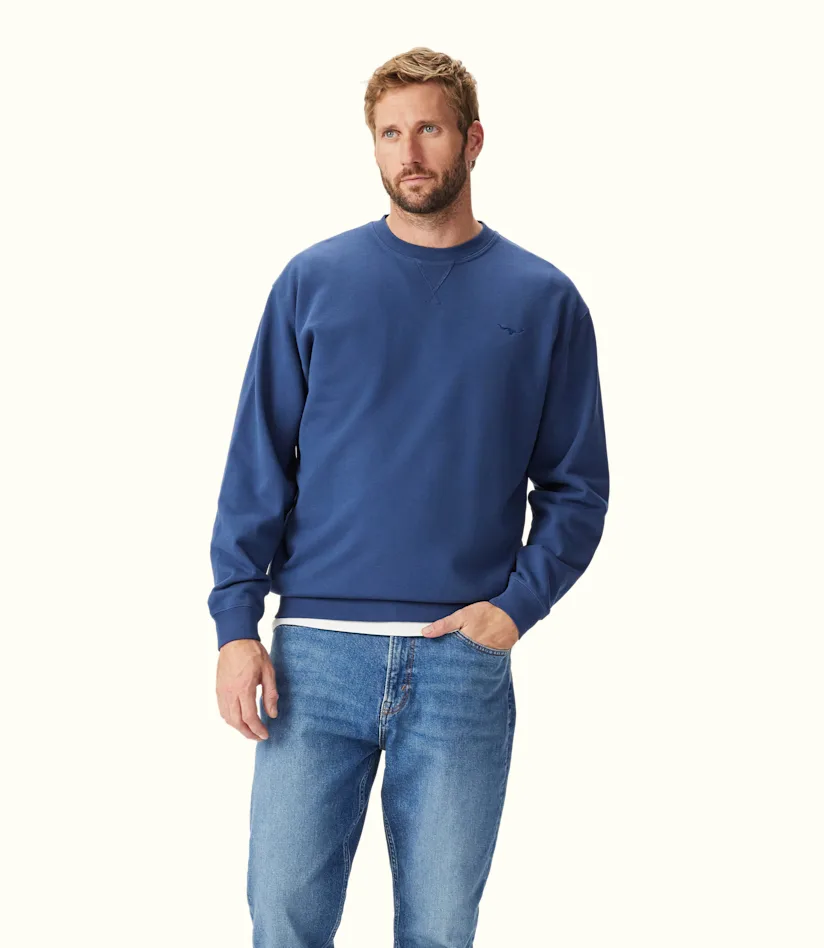 Mini Longhorn Sweatshirt - French Navy
