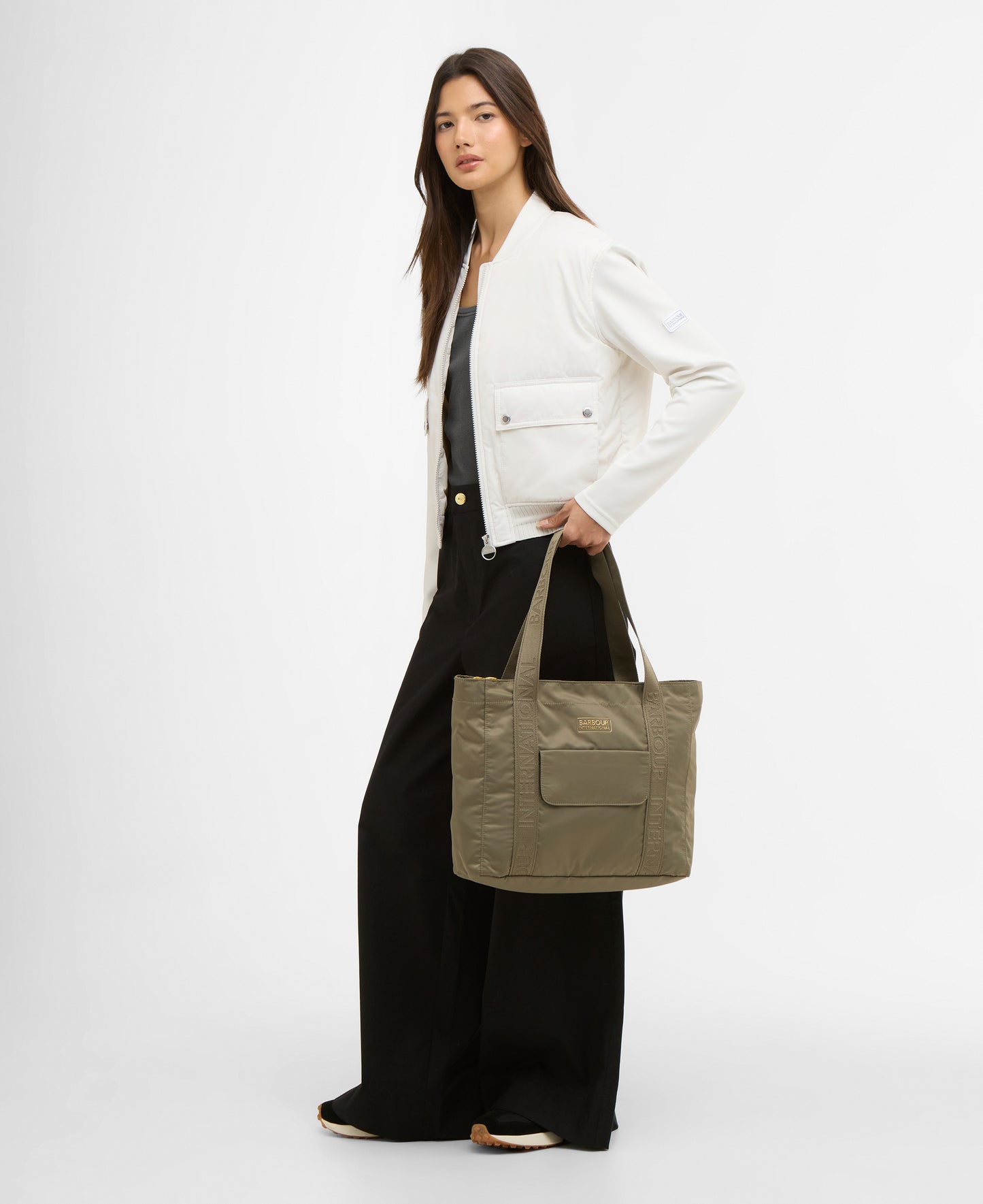 Qualify Tote Bag - Dusky Khaki