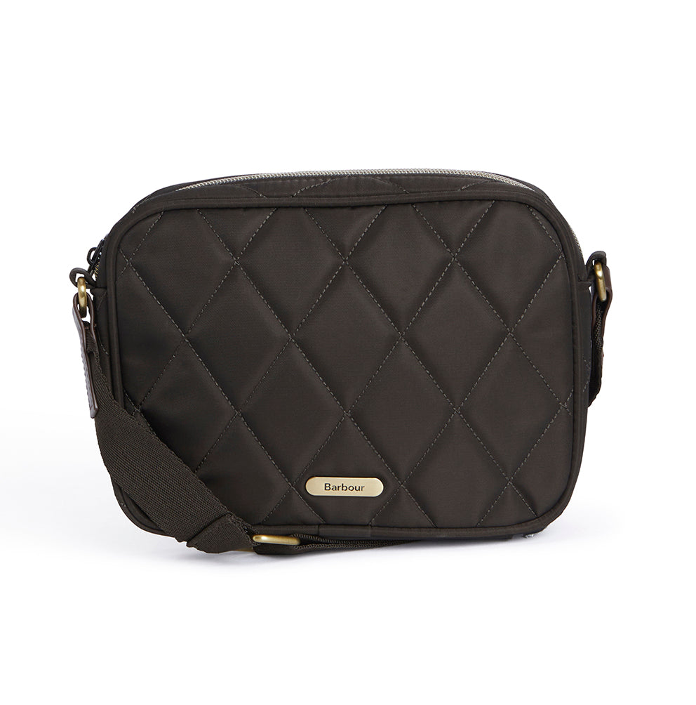 Quilted Cross - Olive