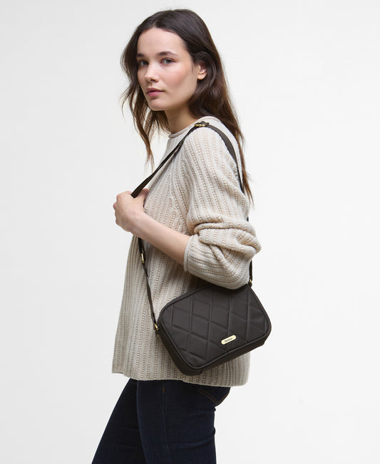 Quilted Cross - Olive