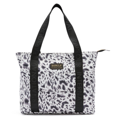Boulevard Tote Bag - Bio Ink Leopard Print