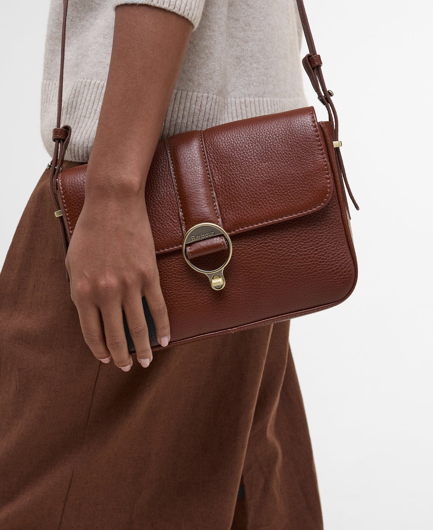 Rosa Leather Crossbody Bag