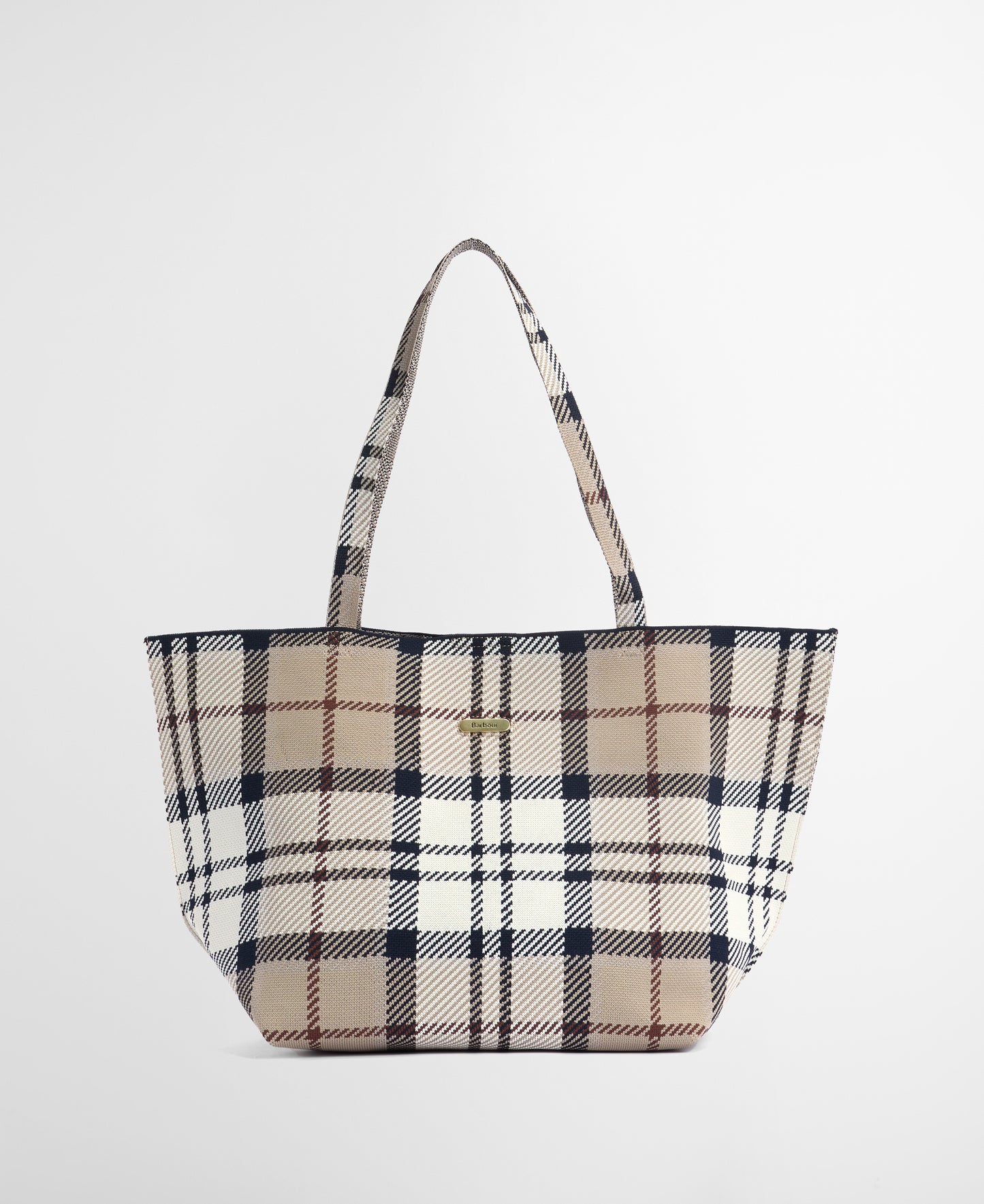 Layla Tartan Large Tote Bag - Rosewood Tartan