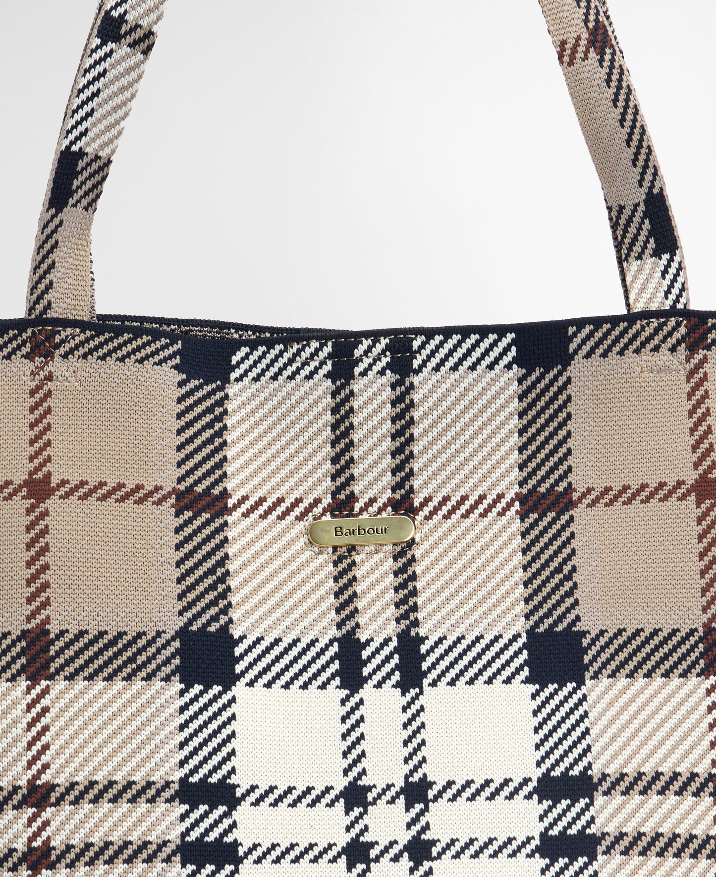 Layla Tartan Large Tote Bag - Rosewood Tartan
