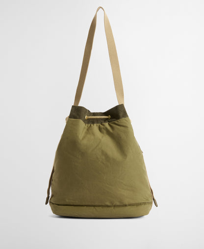 Mia Drawstring Tote Bag - Dusky Green