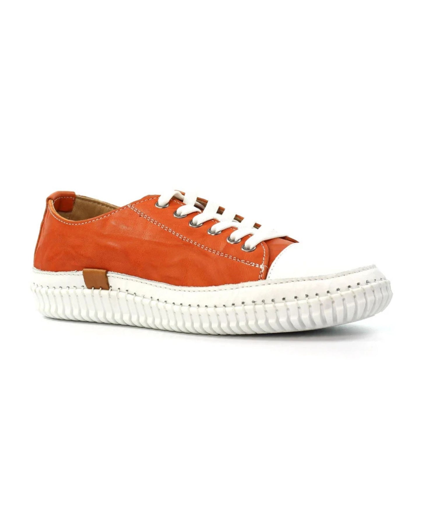 Truffle II Leather Plimsoll