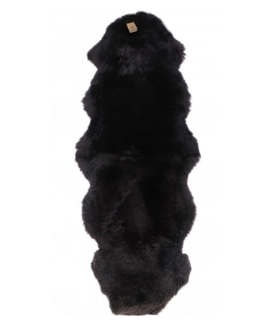 Double Rug Fenland Long Wool - Chocolate