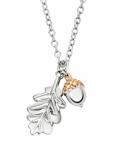 Royal Clogau Oak Leaf Sterling Silver Pendant