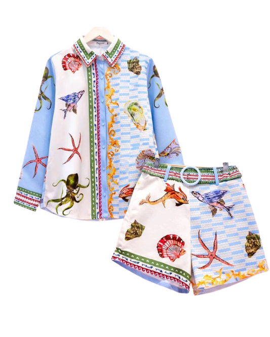 Shirt and Shorts Set
