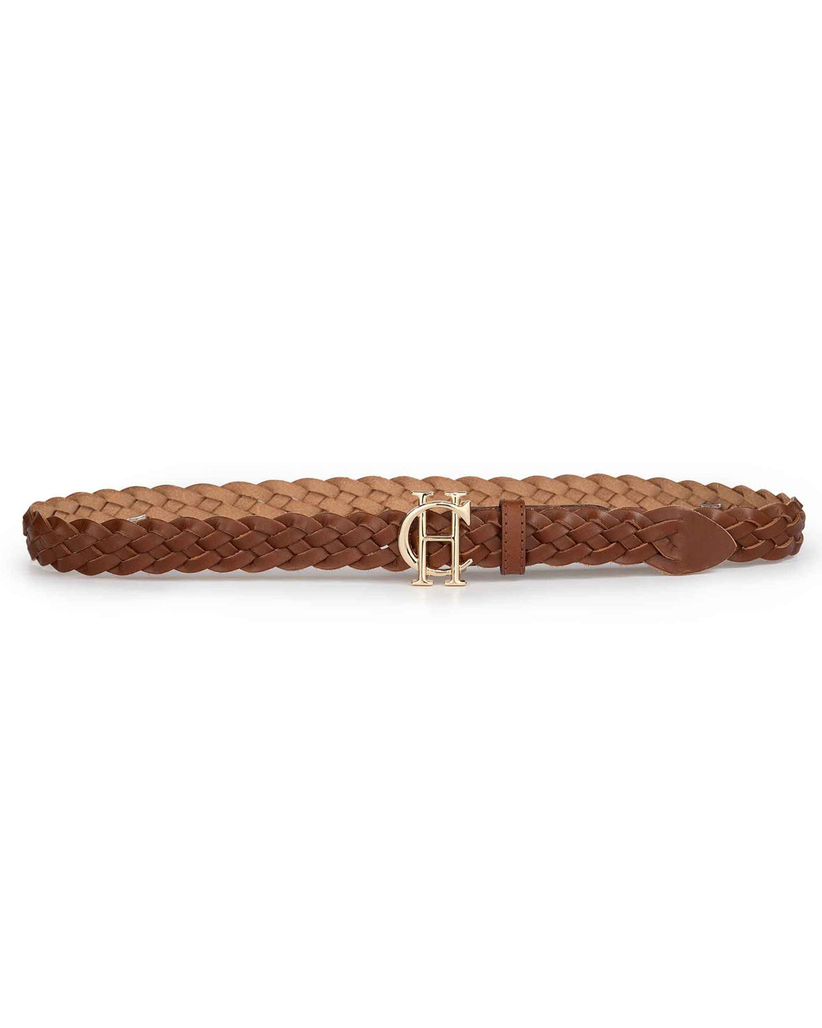Plaited Slim Belt