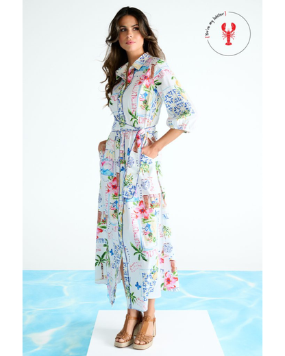 Floral Print Maxi Dress