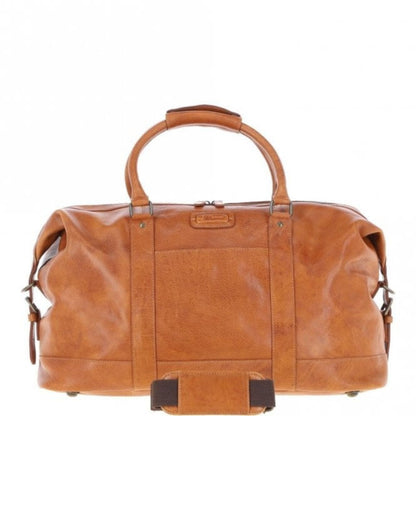 Austin Leather Holdall - Tan
