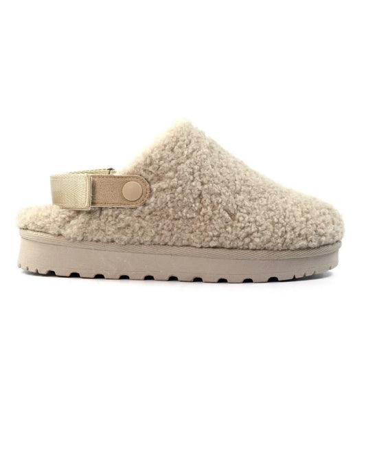 Naples Slipper with Adjustable Strap