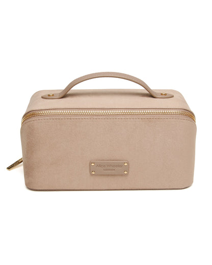 Mink - Suede Kensington Train Case