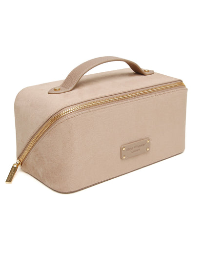 Mink - Suede Kensington Train Case