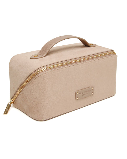 Mink - Suede Kensington Train Case