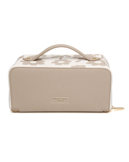 Stone - Floral Mini Train Case