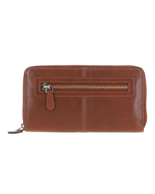 T-90 Leather Purse - Honey