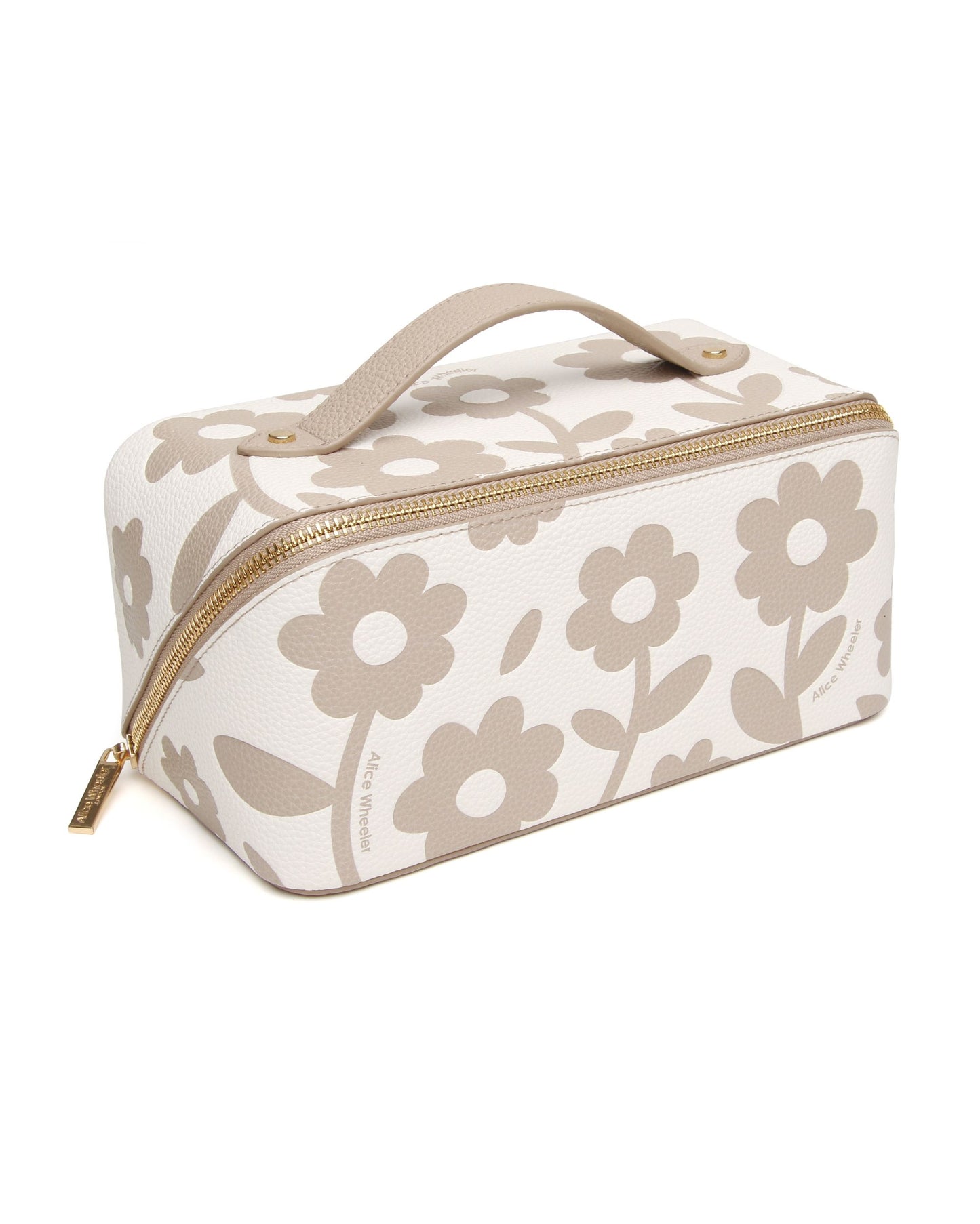Stone - Floral Train case