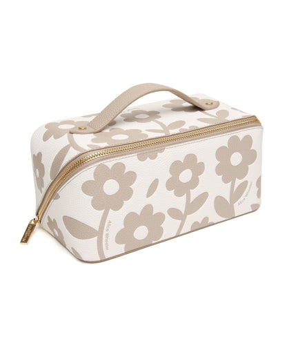 Stone - Floral Train case