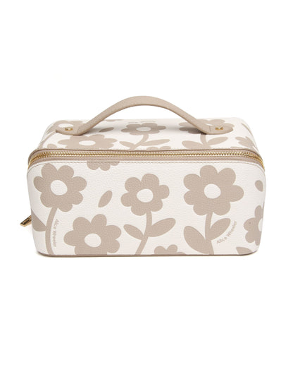 Stone - Floral Train case