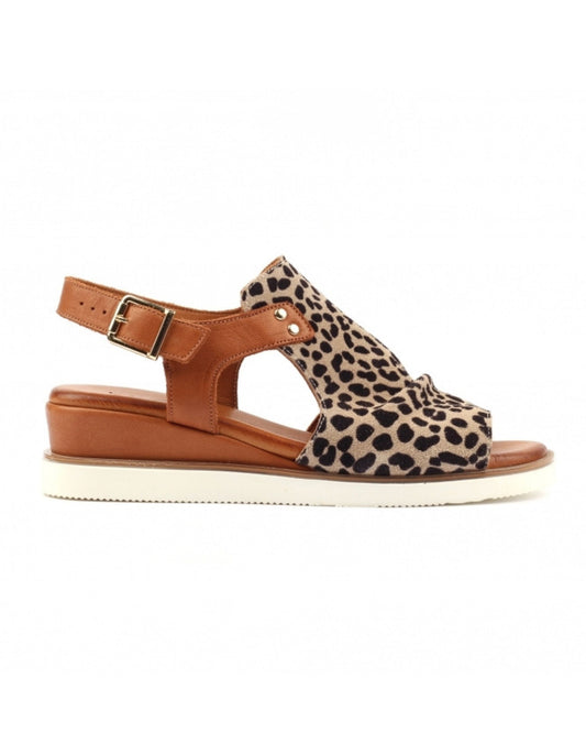 Steffi Leather Wedge Sandal