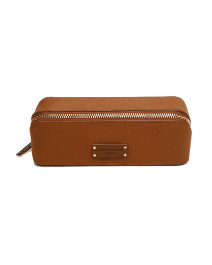 Fudge - Suede Kensington Small Train Case