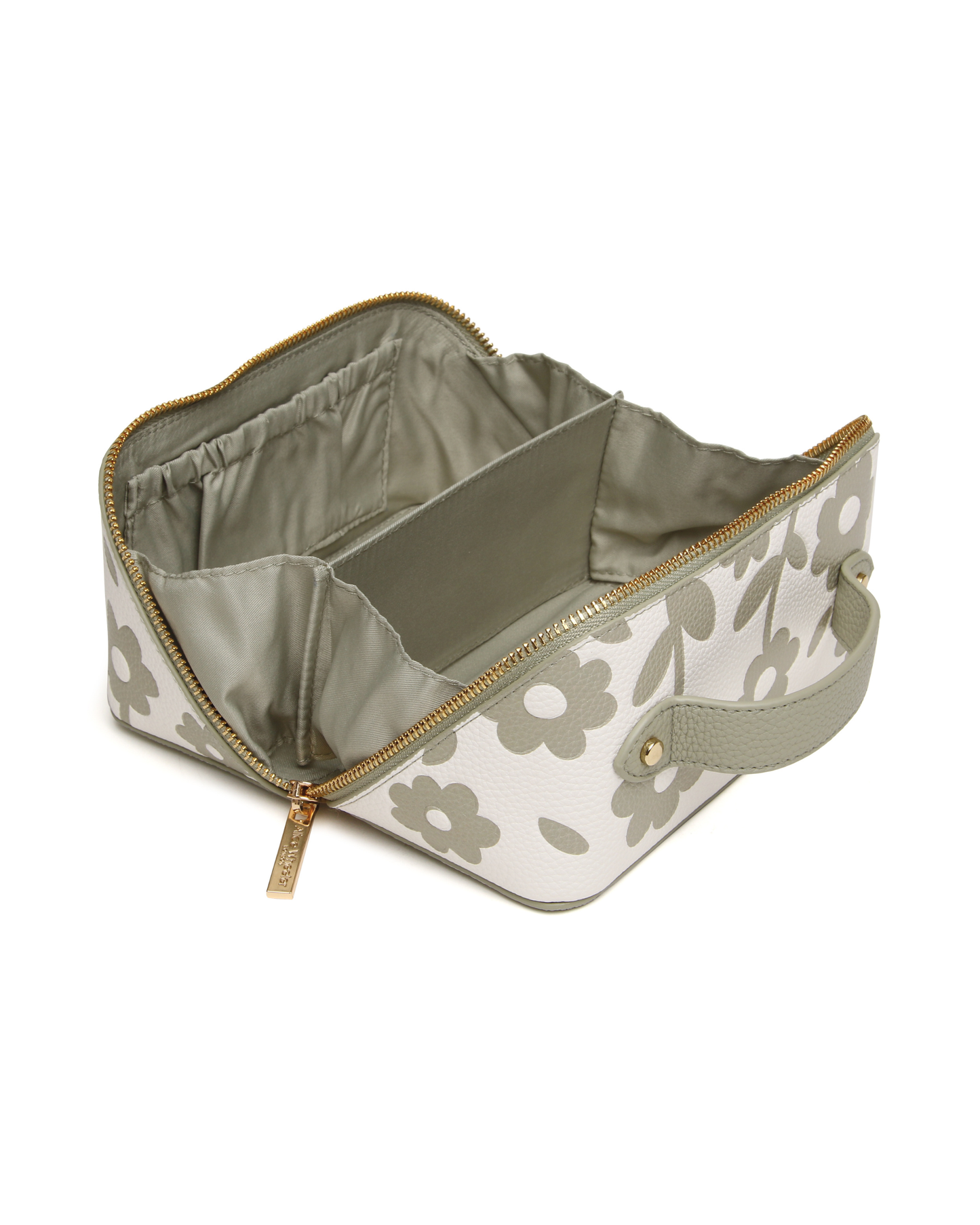 Pistachio - Floral Mini Train case