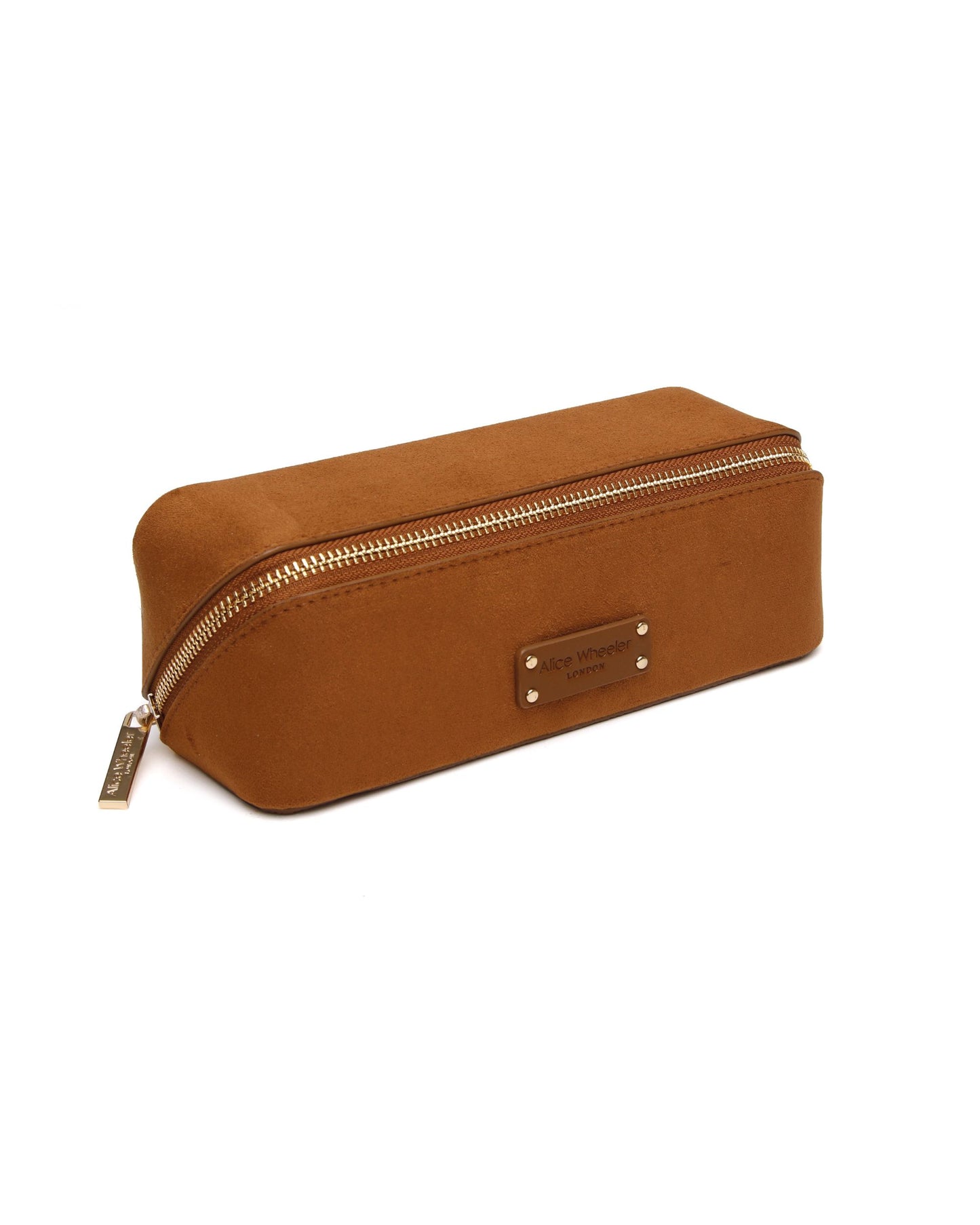 Fudge - Suede Kensington Small Train Case