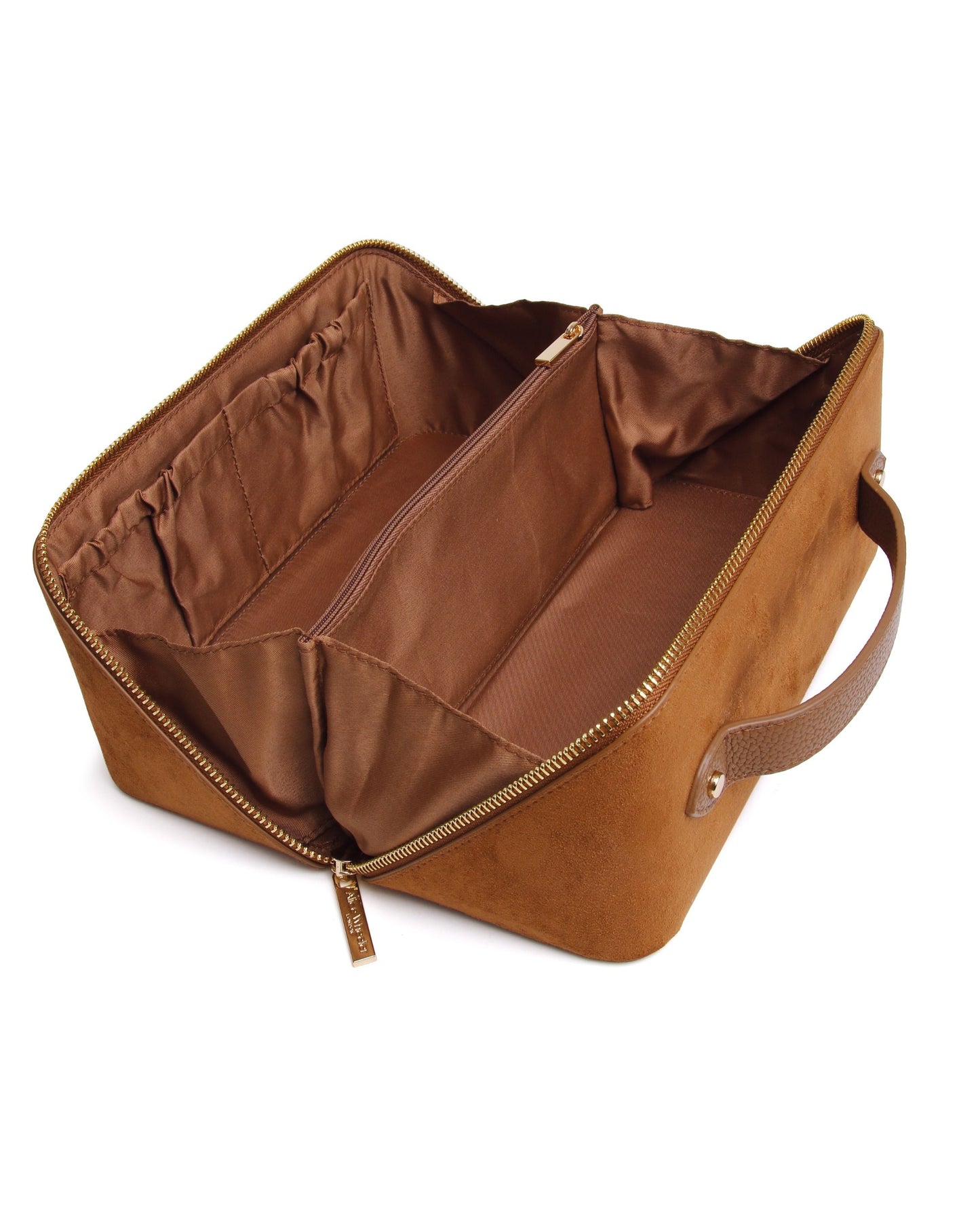 Fudge - Suede Kensington Train Case