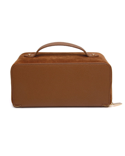 Fudge - Suede Kensington Train Case