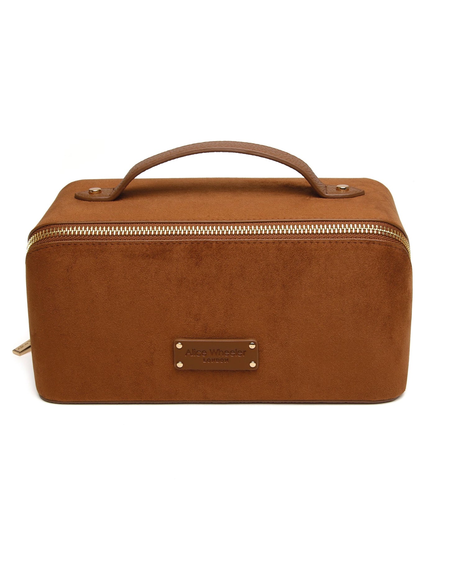 Fudge - Suede Kensington Train Case