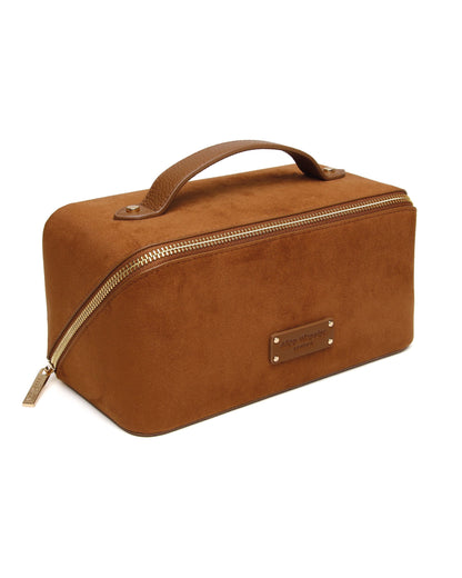 Fudge - Suede Kensington Train Case