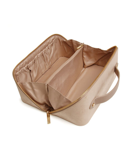 Mink - Suede Kensington Train Case