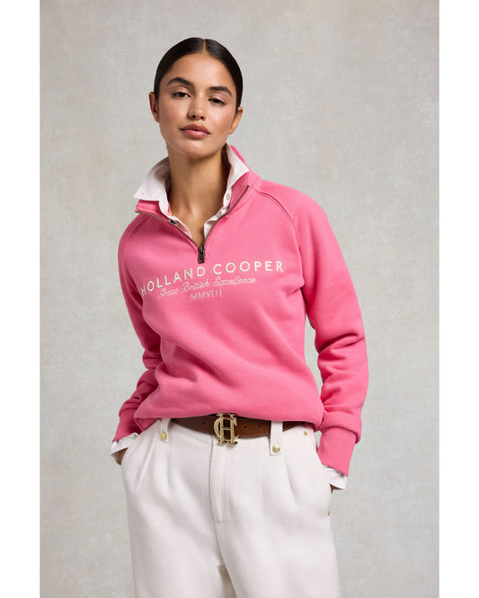 Sporting Goods Zip Henley