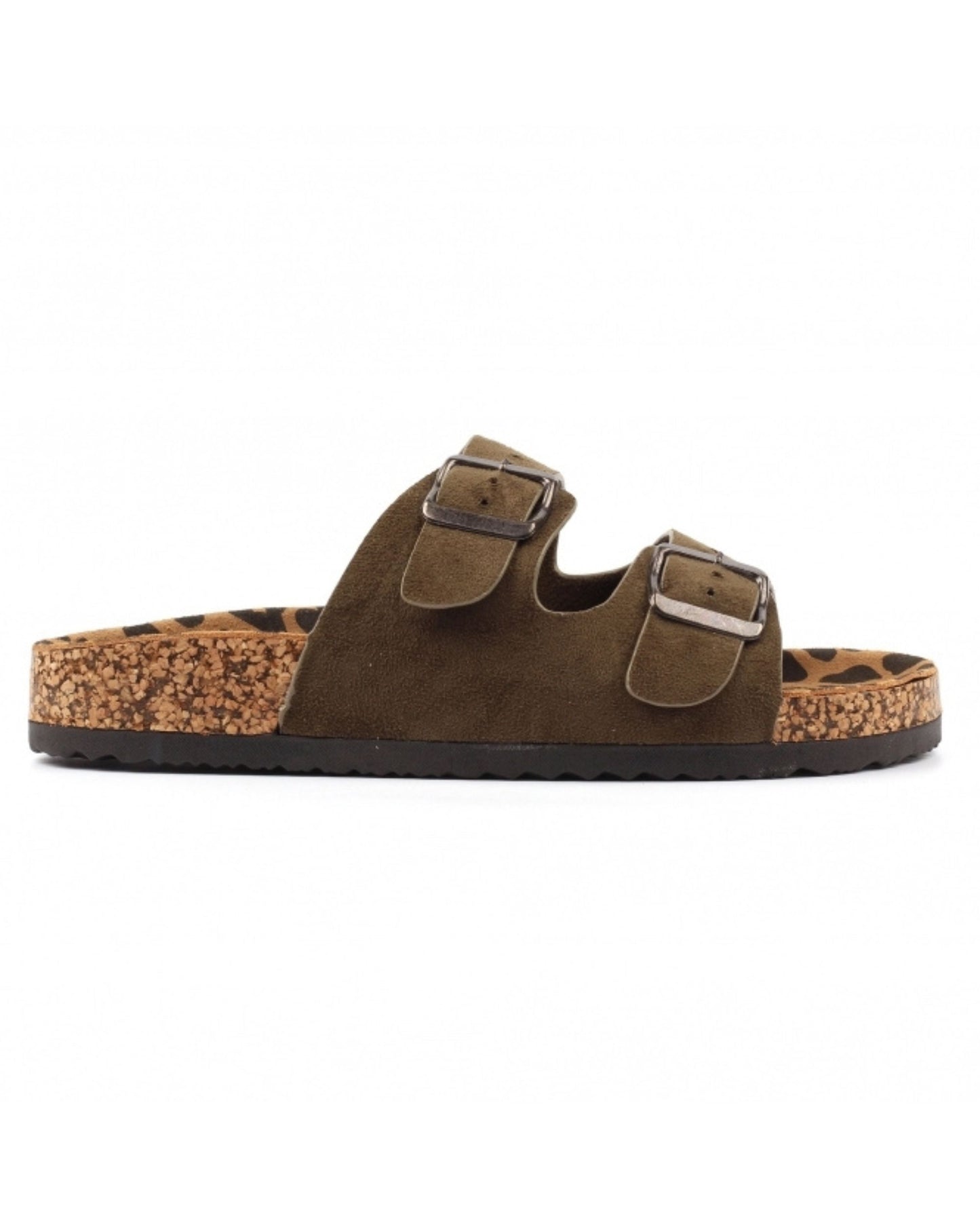 Pecan Green Sandal