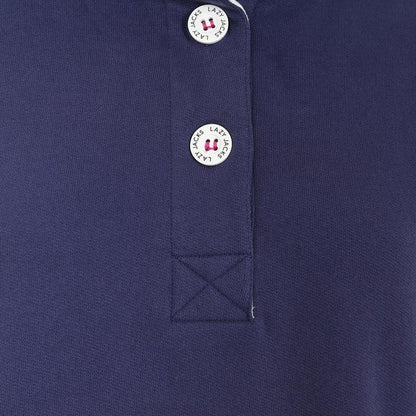Button Neck Plain Sweatshirt