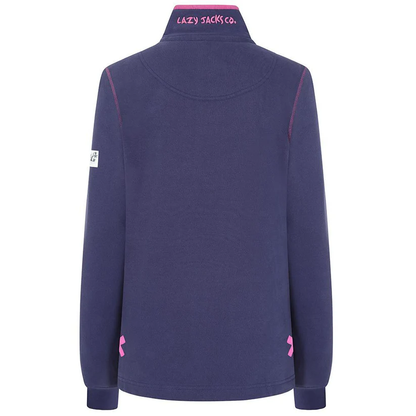 Button Neck Plain Sweatshirt