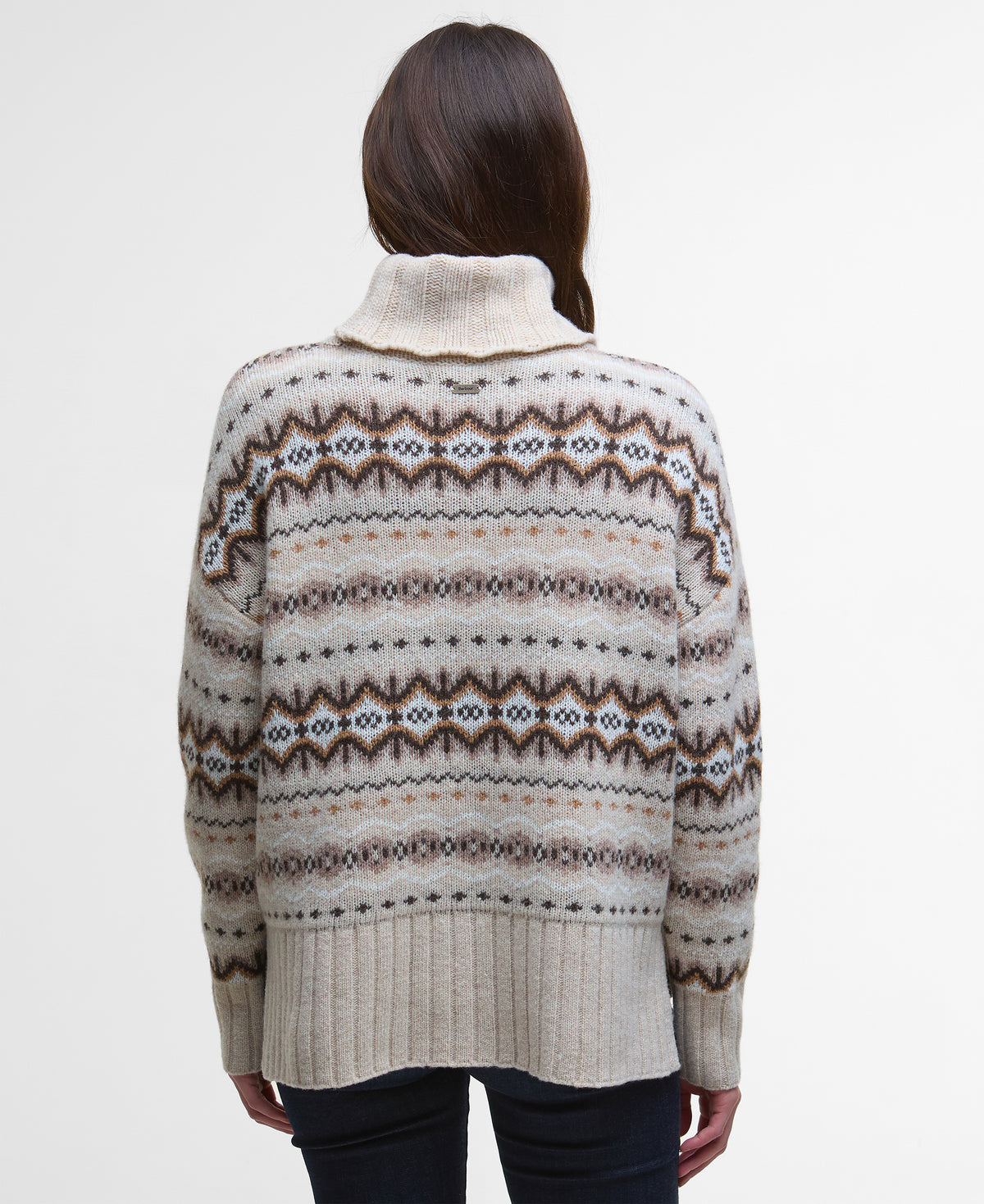 Helen Fair isle Roll-Neck Jumper