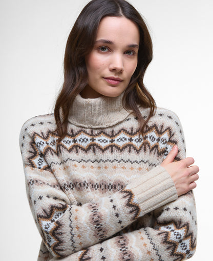 Helen Fair isle Roll-Neck Jumper