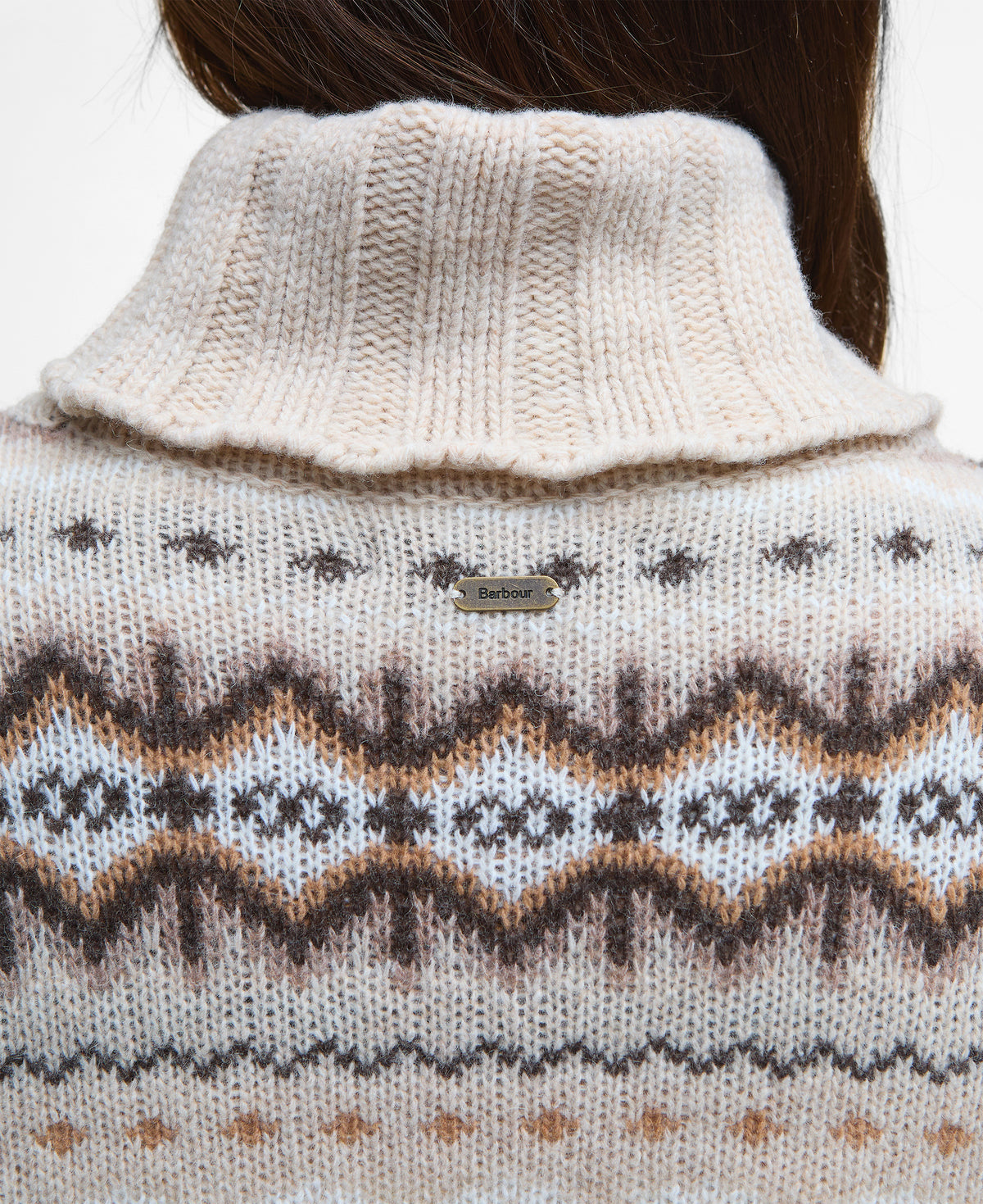 Helen Fair isle Roll-Neck Jumper