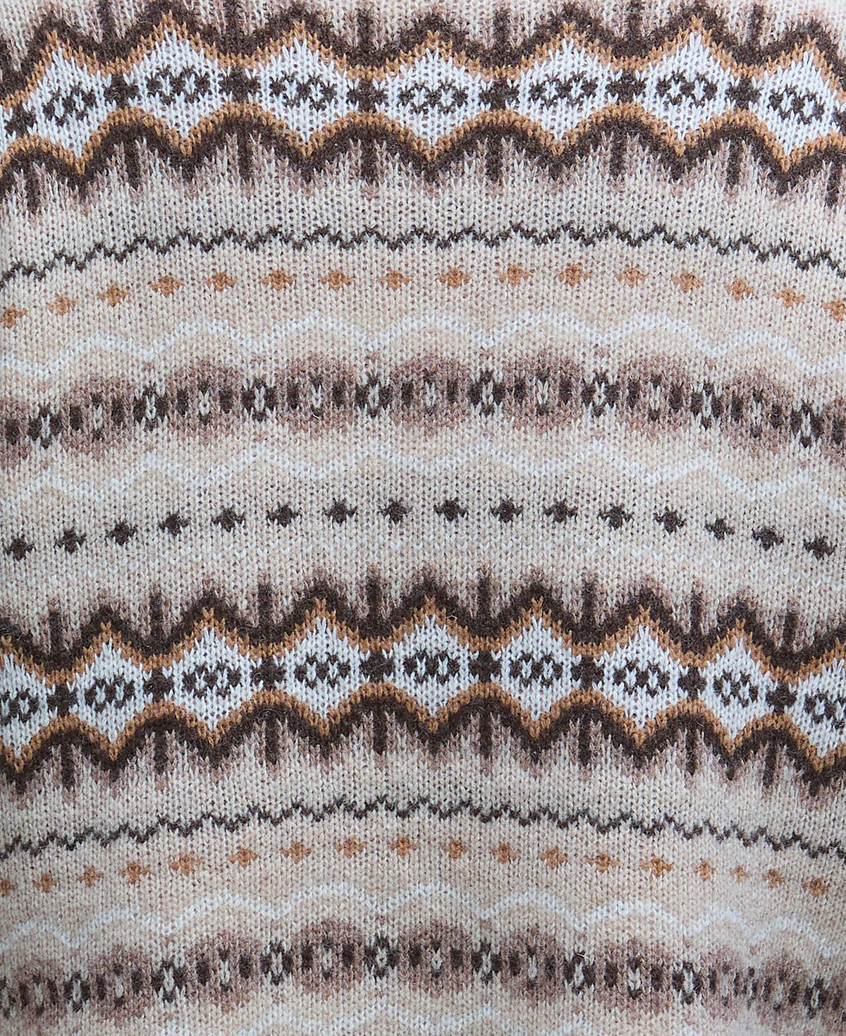 Helen Fair isle Roll-Neck Jumper