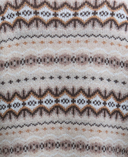 Helen Fair isle Roll-Neck Jumper