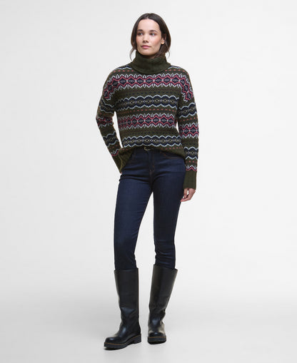 Helen Fair isle Roll-Neck Jumper