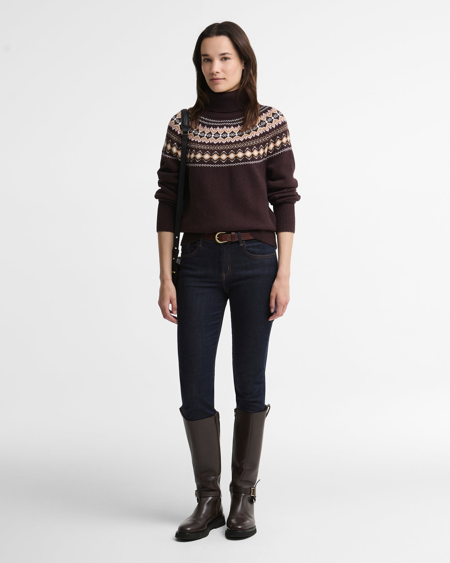 Darwen Fairisle Rollneck Jumper