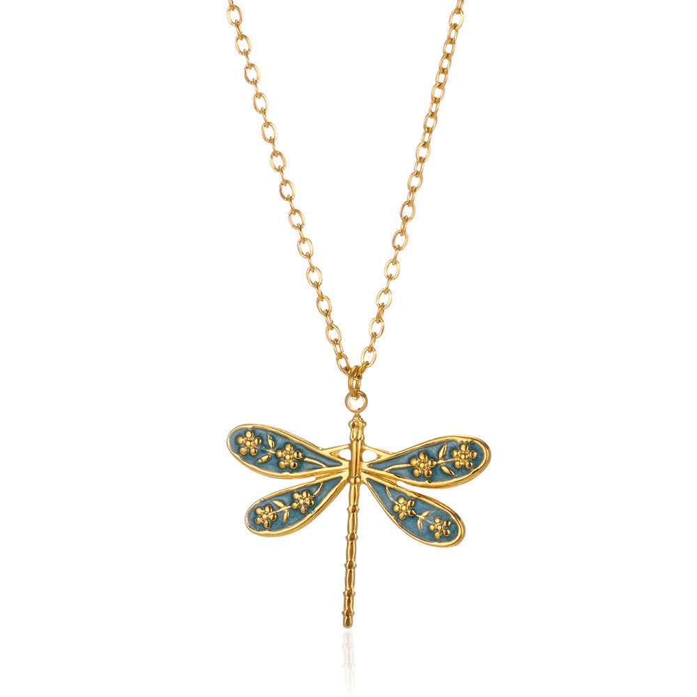 Dragonfly Pendant Necklace